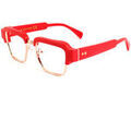 Lunettes sur Grenoble : Lunettes de soleil Xlab Cadre couleur FRASER Rouge brillant - Or Cadres Optiques, Ro