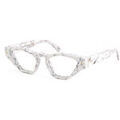 Lunettes sur Grenoble : Lunettes de soleil Xlab Ch&acirc;ssis SUMATRA Cadres Optiques, Marbre blanc, 47 mm