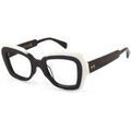 Lunettes sur Grenoble : Lunettes de soleil Xlab LOFOTEN bloc bleu Cadres Optiques, Noir blanc, 48 mm