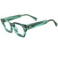 Lunettes sur Grenoble : Lunettes de soleil Xlab MADURA blue block VERRES TRANSPARENTS RAY&Eacute;S VERT / BLEU BLO