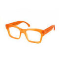 Lunettes sur Grenoble : Lunettes de soleil Xlab Campbell bleu bloc Cadres Optiques, Orange terne, 51 mm