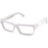 Lunettes de soleil Xlab DEMI-LUNE bloc bleu Cadres Optiques, Blanc, 56 mm