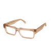 Lunettes de soleil Xlab DEMI-LUNE bloc bleu Cadres Optiques, Champagne, 56 mm