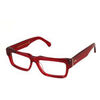 Lunettes de soleil Xlab DEMI-LUNE bloc bleu Cadres Optiques, Bordeaux, 56 mm