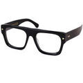 Lunettes de soleil Xlab ST. JOHN bleu bloc Cadres Optiques, Noir, 54 mm