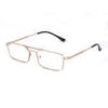 Lunettes de soleil Xlab Maurice bleu bloc Cadres Optiques, Or, 55 mm Dor&eacute;