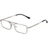 Lunettes de soleil Xlab Maurice bleu bloc Cadres Optiques, Argent, 55 mm Argent&eacute;