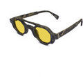 Lunettes sur Grenoble : Lunettes de soleil Xlab Paxi Lunettes de soleil, Vert/Jaune, 44 mm