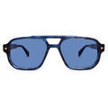 Lunettes sur Grenoble : Lunettes de soleil Xlab Col de Carthag&egrave;ne. Bleu stri&eacute;/Bleu polaris&eacute; Lunettes de s