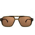 Lunettes sur Grenoble : Lunettes de soleil Xlab Carthag&egrave;ne photochromique Cadres Optiques, Vert ray&eacute;/Marro