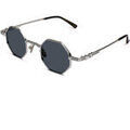 Lunettes sur Grenoble : Lunettes de soleil Xlab Col. Ponza Argent/Fum&eacute;e polaris&eacute;e Lunettes de soleil, Arge Argent&eacute;