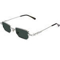 Lunettes sur Grenoble : Lunettes de soleil Xlab Col. Ibiza Argent/G15 polaris&eacute; Lunettes de soleil, Argent/V Argent&eacute;