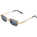 Lunettes sur Grenoble : Lunettes de soleil Xlab Ibiza photochromique Cadres Optiques, Or/Gris, 45 mm Dor&eacute;