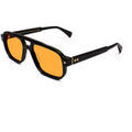 Lunettes sur Grenoble : Lunettes de soleil Xlab Col. Carthag&egrave;ne Noir/Orange Polaris&eacute; Lunettes de soleil, N Noir