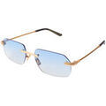 Lunettes sur Grenoble : Lunettes de soleil Xlab Pedrosa Lunettes de soleil, Or/Bleu clair, 57 mm Dor&eacute;