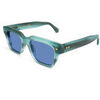 Lunettes de soleil Xlab FIDJI Lunettes de soleil, Vert ray&eacute;/Bleu clair