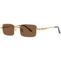 Lunettes sur Grenoble : Lunettes de soleil Xlab KAPITI Lunettes de soleil, Or/Marron, 53 mm Dor&eacute;