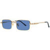 Lunettes de soleil Xlab KAPITI Lunettes de soleil, Or/Bleu clair, 53 mm Dor&eacute;