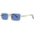 Lunettes sur Grenoble : Lunettes de soleil Xlab KAPITI Lunettes de soleil, Or/Bleu clair, 53 mm Dor&eacute;