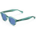 Lunettes sur Grenoble : Lunettes de soleil Xlab GALAPAGOS Lunettes de soleil, Vert ray&eacute;/Bleu clair, 48 mm