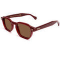 Lunettes sur Grenoble : Lunettes de soleil Xlab GALAPAGOS Lunettes de soleil, Bordeaux fonc&eacute;/Marron, 48 mm