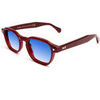 Lunettes de soleil Xlab GALAPAGOS Lunettes de soleil, Bordeaux fonc&eacute;/Bleu clair, 48