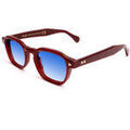Lunettes sur Grenoble : Lunettes de soleil Xlab GALAPAGOS Lunettes de soleil, Bordeaux fonc&eacute;/Bleu clair, 48