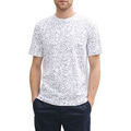 Tee-shirts sur Grenoble : T-shirt Tom Tailor T-shirt MC White Outline Flower