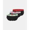 Cale&ccedil;ons HUGO 50532570 HIPBRIEF TRIPLETPACK Noir