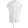 T-shirt enfant adidas G DANCE TEE - WHITE/SILVMT - 13/14 ans