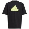 T-shirt enfant adidas TEE SHIRT NOIR - BLACK PULLIM - 7/8 ans