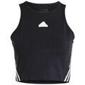 T-shirt adidas D&Eacute;BARDEUR FUTURE ICONS 3 STRIPES - Noir - M Noir Grenoble