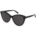 Lunettes sur Grenoble : Lunettes de soleil Saint Laurent SL 456 Lunettes de soleil, Noir/Noir, 57 mm