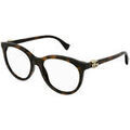 Lunettes de soleil Gucci GG1074O Cadres Optiques, Havana/Transparent, 53 mm Grenoble