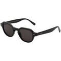 Lunettes sur Grenoble : Lunettes de soleil Retrosuperfuture 2PG Lunettes de soleil, Noir/Noir, 49 mm
