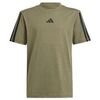 T-shirt enfant adidas TEE SHIRT VERT - OLISTR/BLACK - 13/14 ans