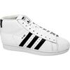 Baskets adidas Reconditionn&eacute; Pro Model - Blanc