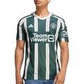 Tee-shirts sur Grenoble : T-shirt adidas Manchester United Ext&eacute;rieur 23/24 Vert