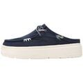 Chaussures &agrave; talons femme sur Grenoble : Chaussures escarpins Pitas Sabots femme Ref 65592 Bleu marine