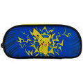 Trousse La Plume Doree Trousse Pok&eacute;mon Pikachu 2 compartiments Bleu Grenoble