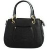 Sac &agrave; main Hexagona Sac port&eacute; main en cuir ref 46667 Noir 23*17*11cm Noir