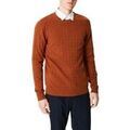 Pull Kebello Pull tricot col rond H, Orange