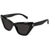 Lunettes de soleil Saint Laurent SL 466 Lunettes de soleil, Noir/Noir, 54 mm