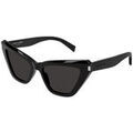 Lunettes de soleil Saint Laurent SL 466 Lunettes de soleil, Noir/Noir, 54 mm