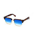 Lunettes sur Grenoble : Lunettes de soleil Xlab Maui Lunettes de soleil, Tortue / Or/Bleu clair, 54 mm