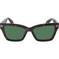 Lunettes sur Grenoble : Lunettes de soleil Off-White OERI110 Cincinnati Lunettes de soleil, Havana/Vert, 54 mm
