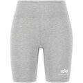 Pantalons sur Grenoble : Pantalon Alpha Industries Basic Bike Shorts SL W - greyheather/white