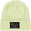 Chapeaux sur Grenoble : Chapeau Alpha Industries Crew Beanie - Arctic Lime