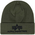 Chapeaux sur Grenoble : Chapeau Alpha Industries 3D Beanie - dark green