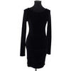 Robe courte Maje Robe en coton noire